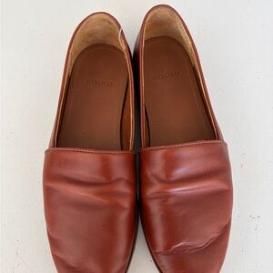 Nisolo Men's Brown Leather Slip-Ons Size 10